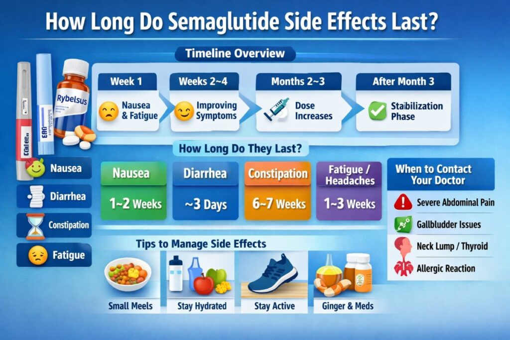 How Long Do Semaglutide Side Effects Last