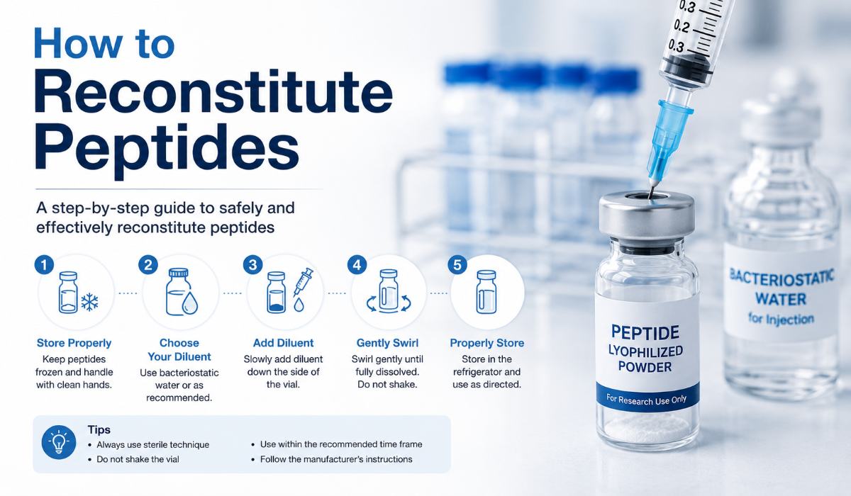 How to Reconstitute Peptides