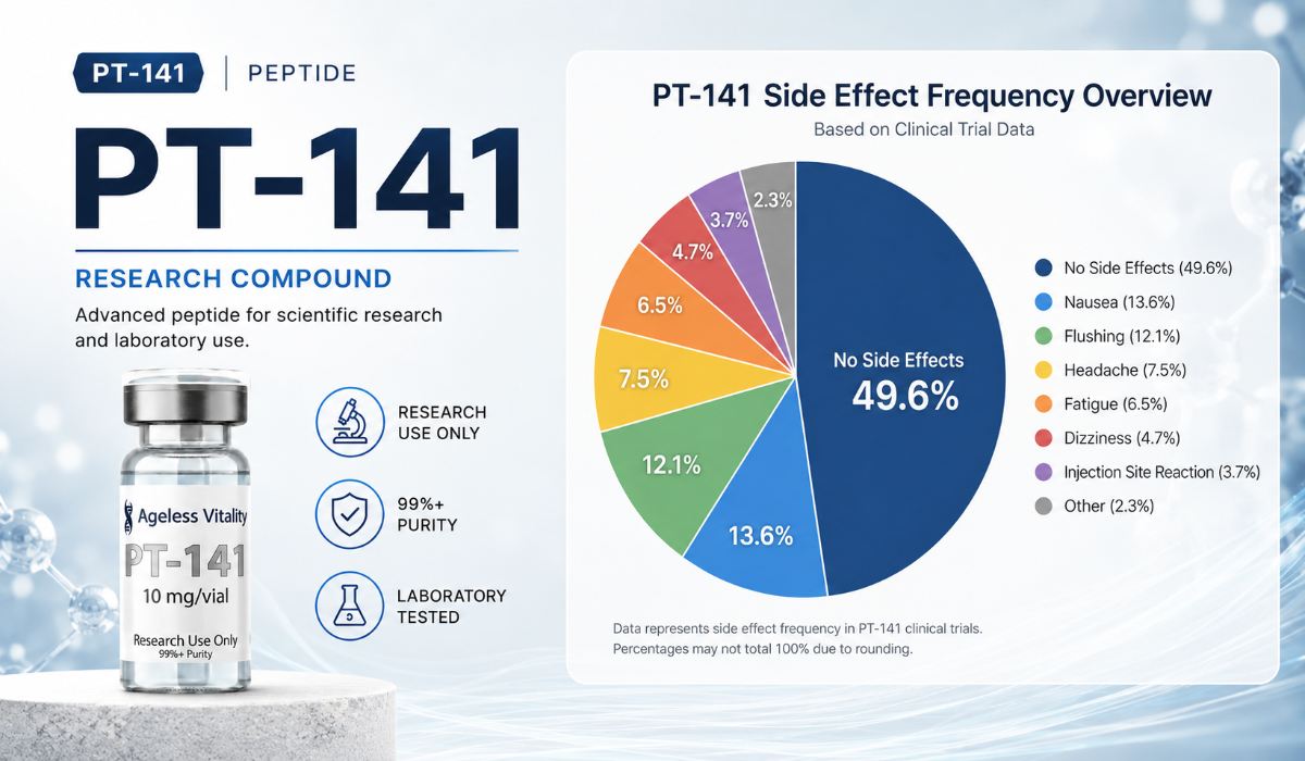 pt-141 vs melanotan ii differences PT-141 Peptide (Bremelanotide) – Complete Research Guide 2026