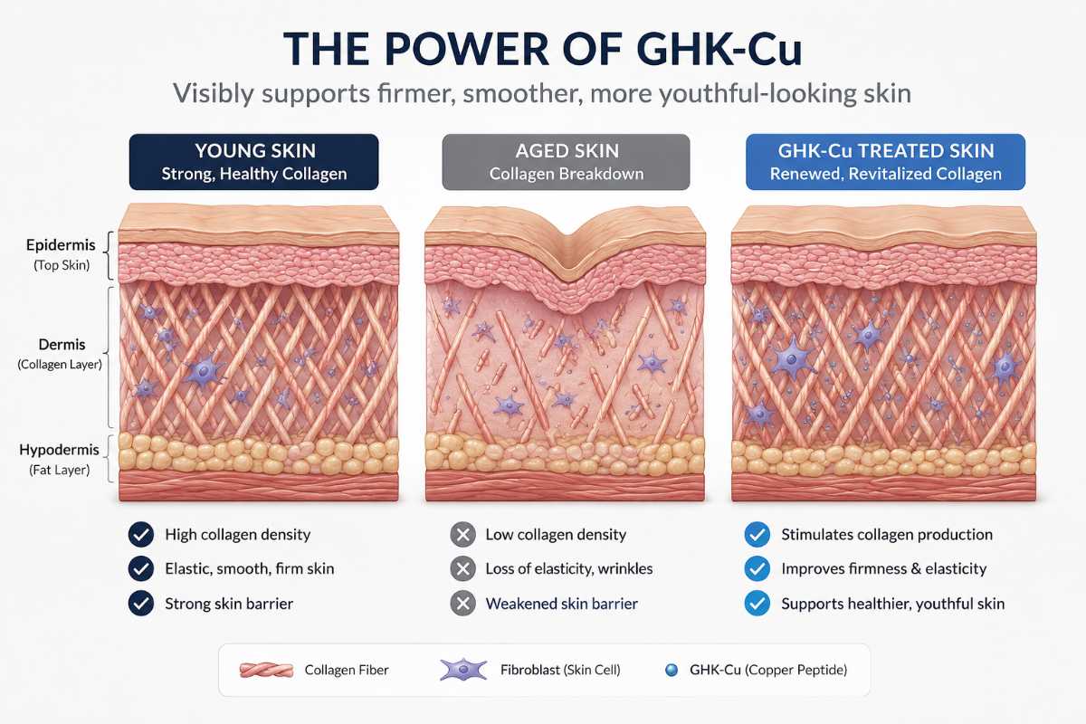 GHK-Cu Peptide Benefits