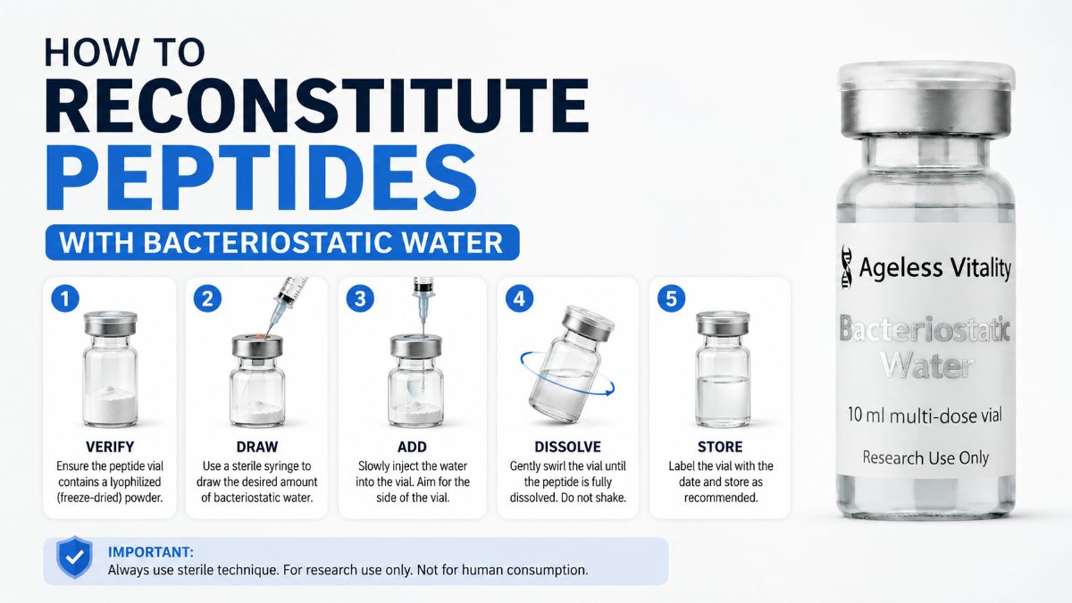 How to Reconstitute Peptides with Bacteriostatic Water