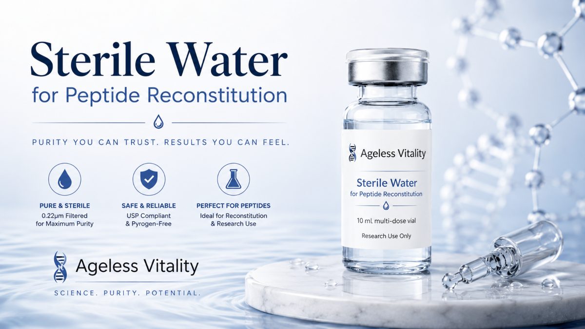 Sterile Water for Peptide Reconstitution