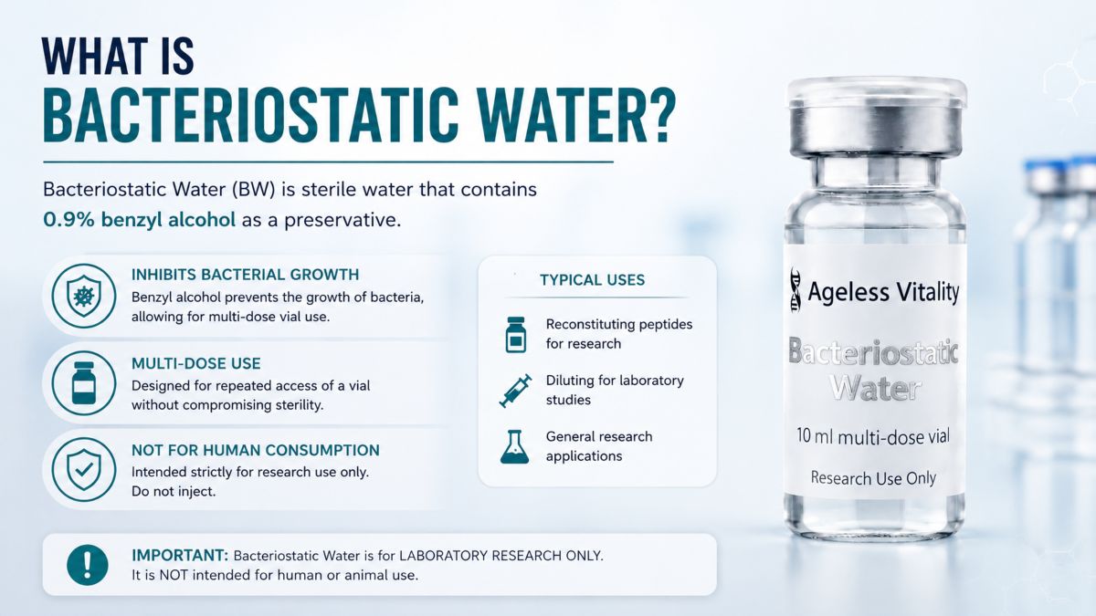 Bacteriostatic Water vs Sterile Water for Peptides