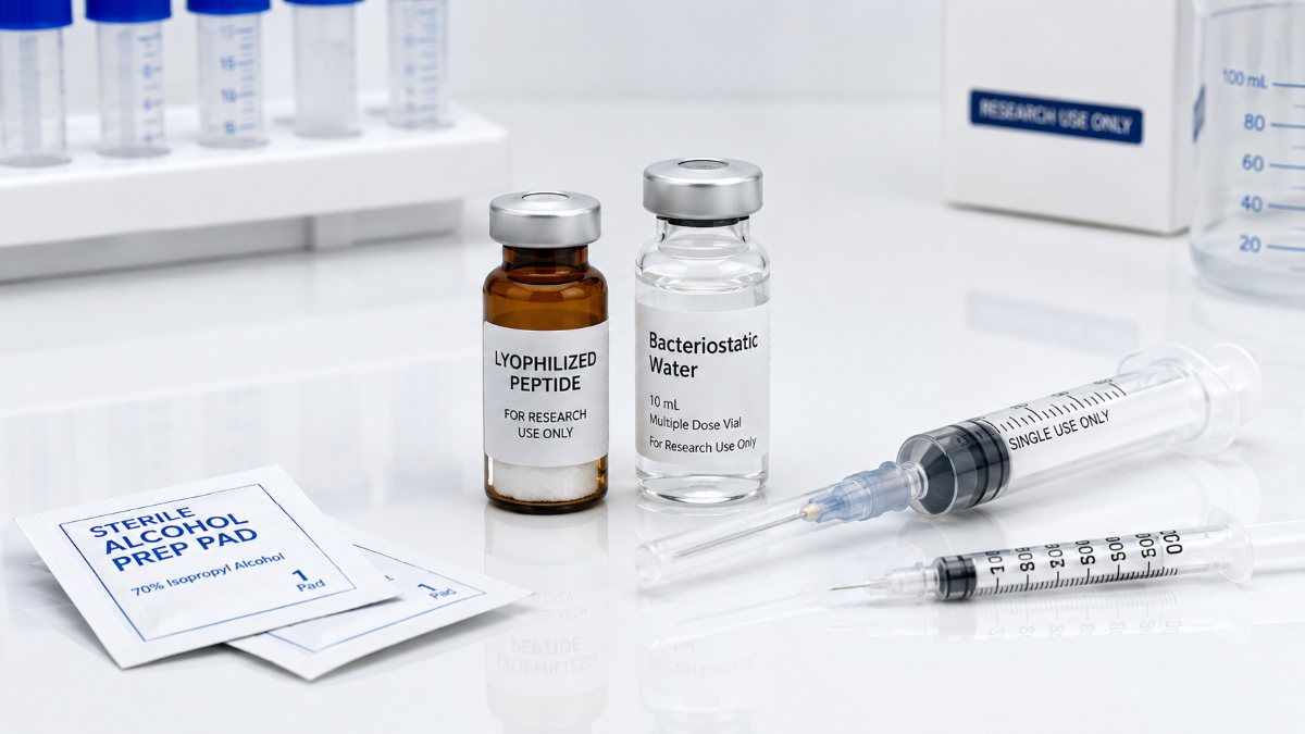 How to Reconstitute Peptides with Bacteriostatic Water